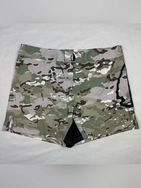 Tachuntfish Mens Fight Shorts XL Camo Drawstring Lightweight B9
